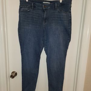 Women's plus size Levi's Strauss 711 skinny jeans size 22